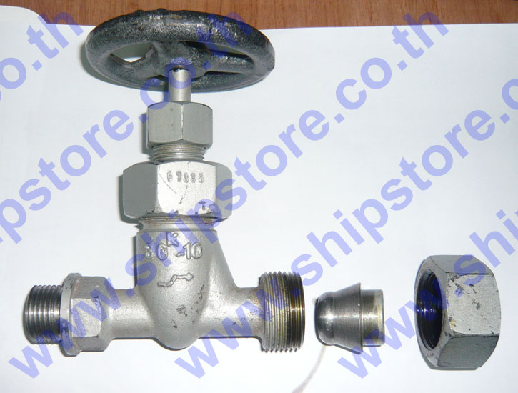 Globe valve forged steel union nut thread air F-7336