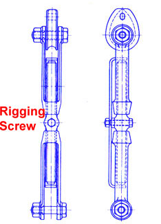 Rigging screw F3404
